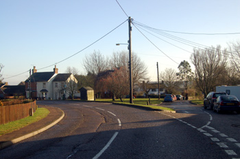 Dunstable Road and Dickens Lane December 2008